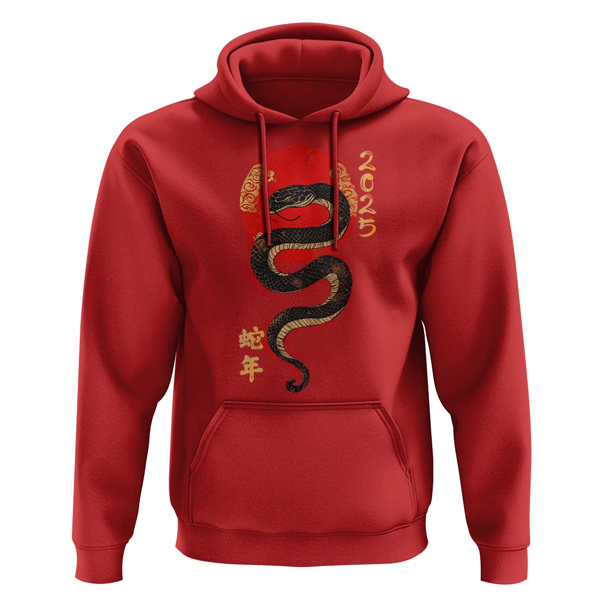 Year Of The Snake 2025 Hoodie Lunar New Year Chinese Snake