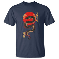 Year Of The Snake 2025 T Shirt Lunar New Year Chinese Snake - Wonder Print Shop