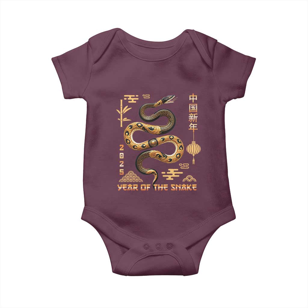 Lunar New Year 2025 Baby Onesie Year Of The Snake 2025 Chinese China