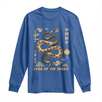 Lunar New Year 2025 Long Sleeve Shirt Year Of The Snake 2025 Chinese China