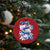 Year Of The Snake 2025 Christmas Ornament Chinese New Year Blue Snake - Wonder Print Shop