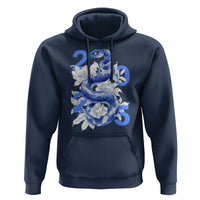 Year Of The Snake 2025 Hoodie Chinese New Year Blue Snake