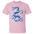 Year Of The Snake 2025 T Shirt Chinese New Year Blue Snake - Wonder Print Shop