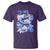 Year Of The Snake 2025 T Shirt Chinese New Year Blue Snake - Wonder Print Shop