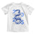 Year Of The Snake 2025 Toddler T Shirt Chinese New Year Blue Snake