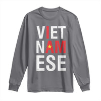 I Am Vietnamese Long Sleeve Shirt Viet Nam Flag Pride