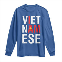 I Am Vietnamese Long Sleeve Shirt Viet Nam Flag Pride