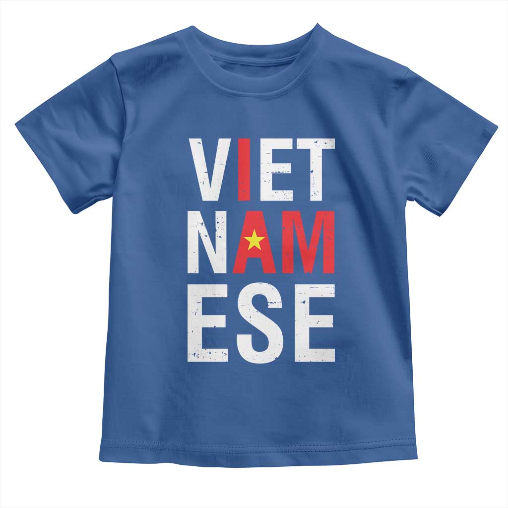 I Am Vietnamese Toddler T Shirt Viet Nam Flag Pride