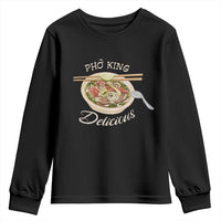 Vietnamese Food Lover Youth Sweatshirt Pho King Delicious