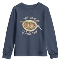 Vietnamese Food Lover Youth Sweatshirt Pho King Delicious