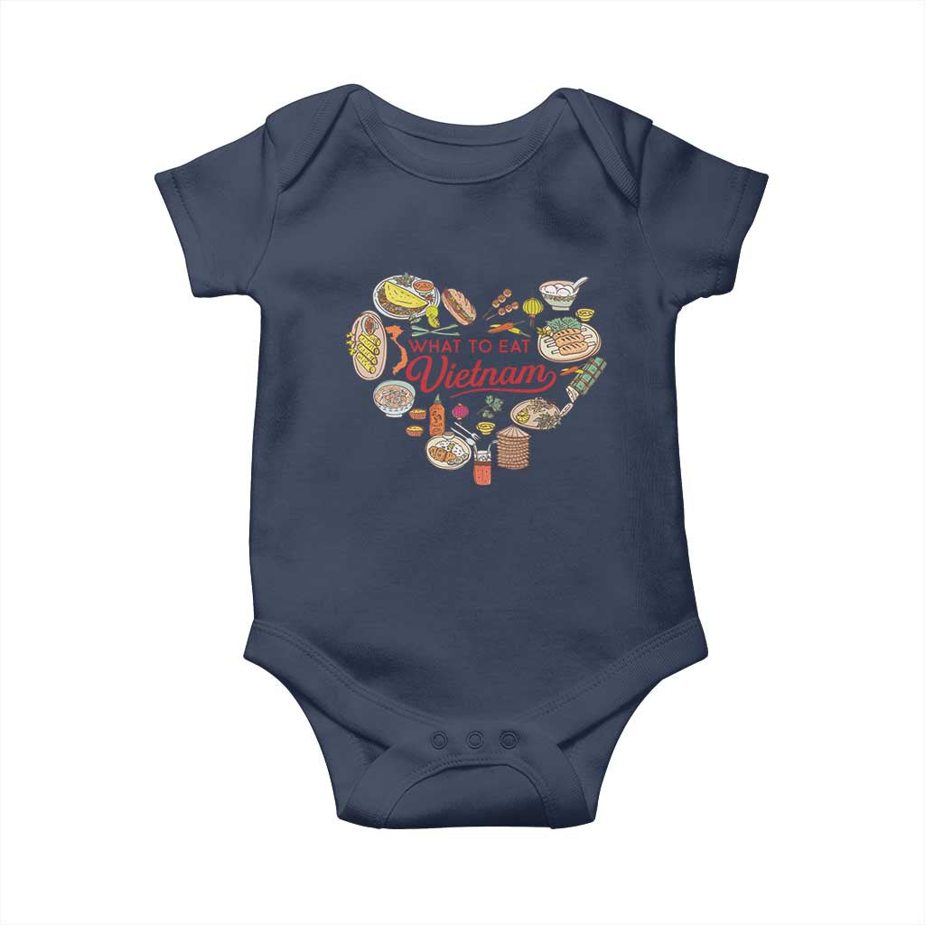 Vietnamese Food Lover Baby Onesie What To Eat In Vietnam Viet Nam