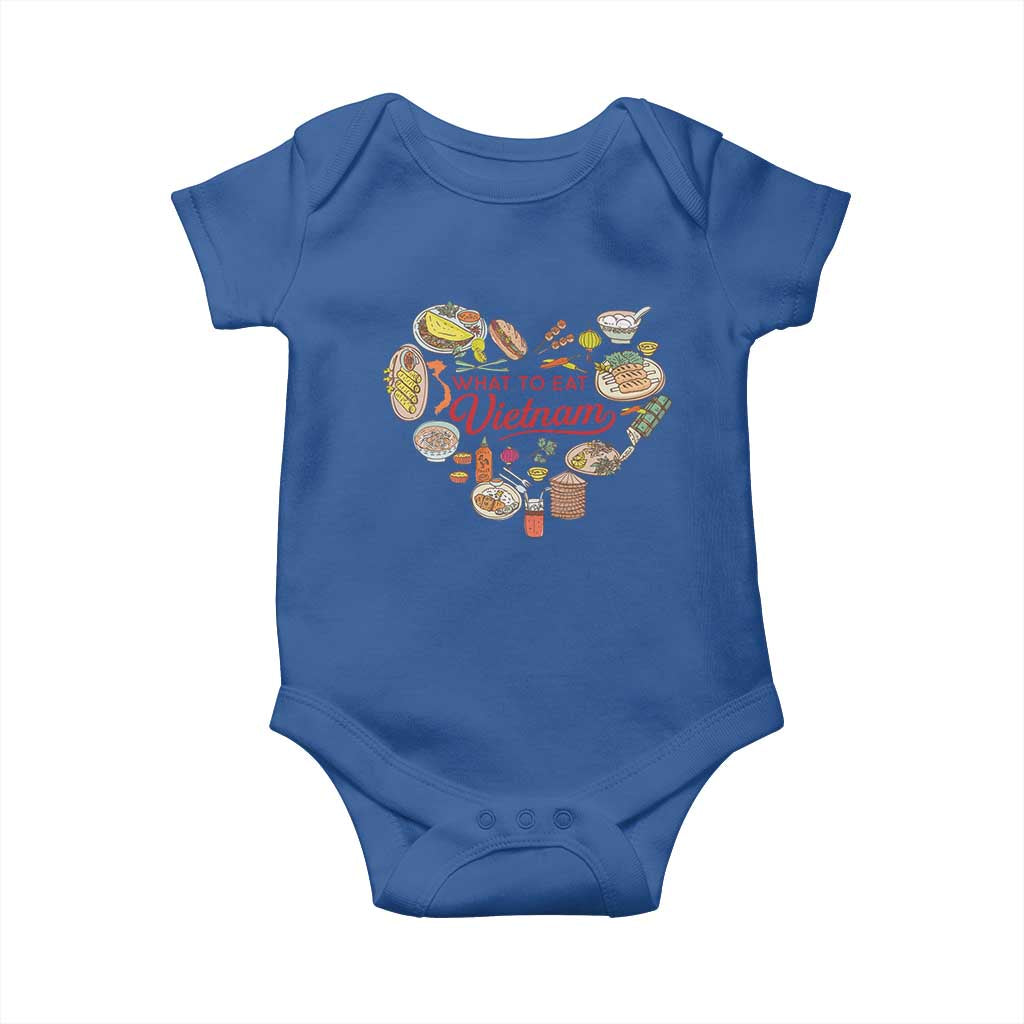 Vietnamese Food Lover Baby Onesie What To Eat In Vietnam Viet Nam
