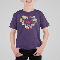 Vietnamese Food Lover T Shirt For Kid What To Eat In Vietnam Viet Nam - Wonder Print Shop