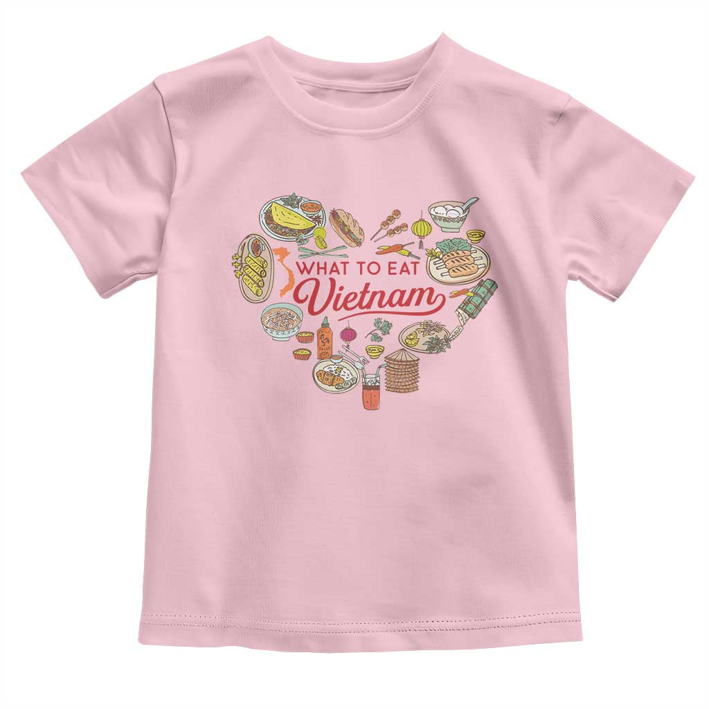 Vietnamese Food Lover Toddler T Shirt What To Eat In Vietnam Viet Nam