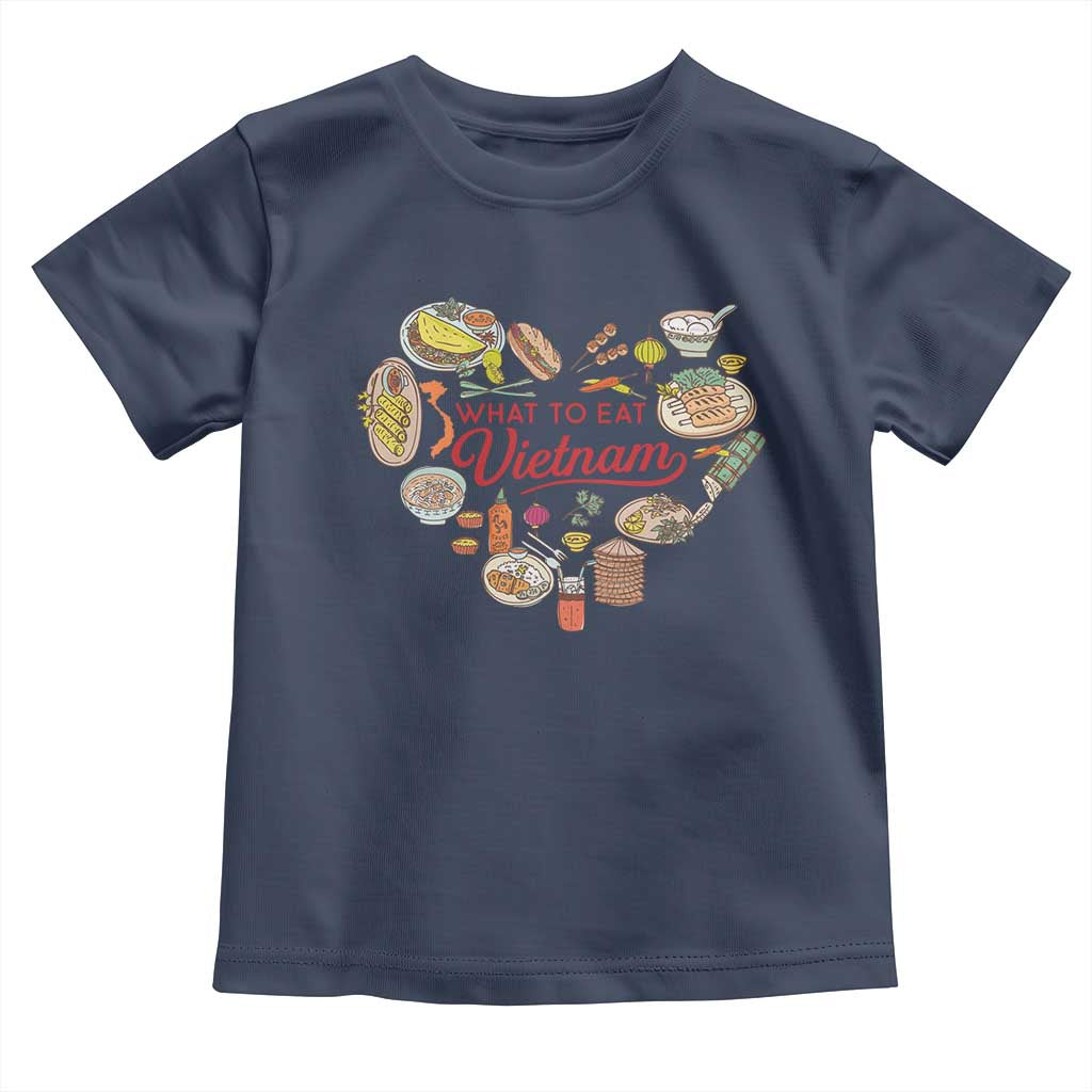 Vietnamese Food Lover Toddler T Shirt What To Eat In Vietnam Viet Nam