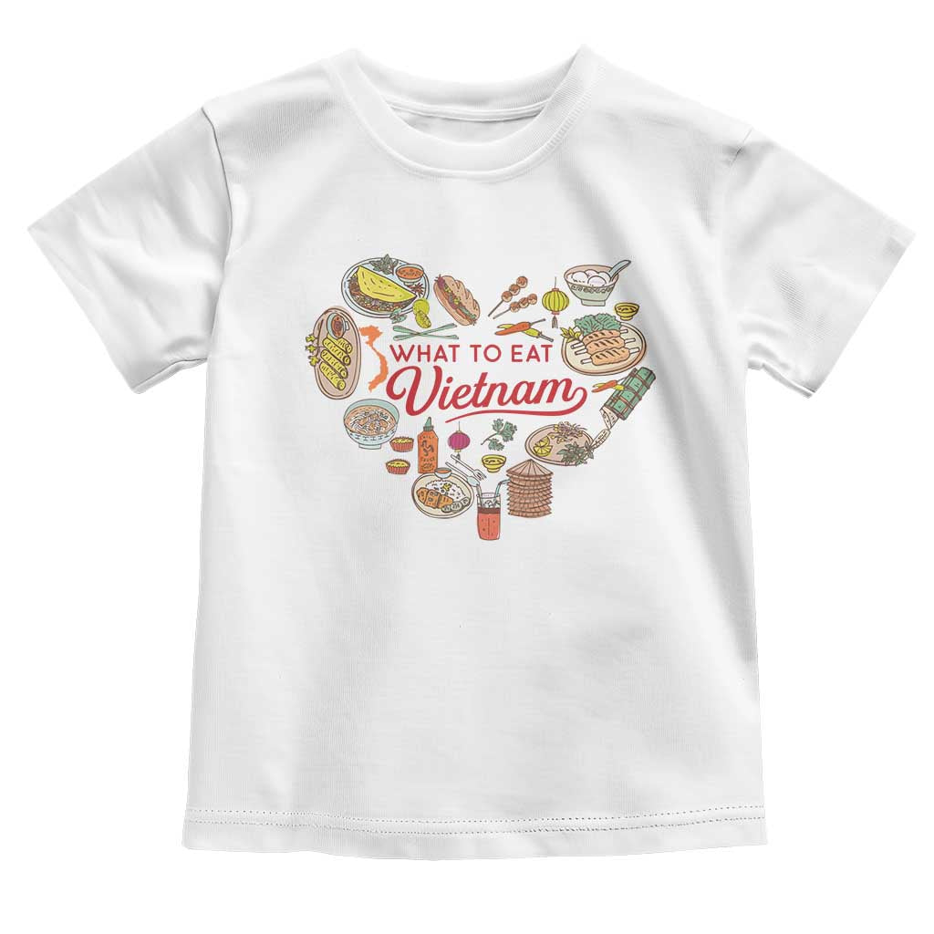 Vietnamese Food Lover Toddler T Shirt What To Eat In Vietnam Viet Nam