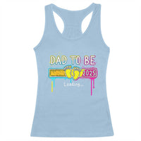 New Dad 2025 Racerback Tank Top Loading Dad To Be Est 2025