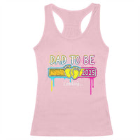New Dad 2025 Racerback Tank Top Loading Dad To Be Est 2025