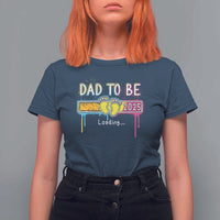 New Dad 2025 T Shirt For Women Loading Dad To Be Est 2025 - Wonder Print Shop