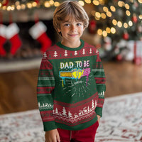 New Dad 2025 Ugly Christmas Sweater Loading Dad To Be Est 2025 - Wonder Print Shop