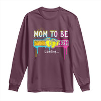 New Mom 2025 Long Sleeve Shirt Loading Mom To Be Est 2025