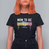 New Mom 2025 T Shirt For Women Loading Mom To Be Est 2025 - Wonder Print Shop