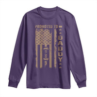 New Dad 2025 Long Sleeve Shirt Promoted To Daddy Est 2025