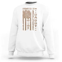 New Dad 2025 Sweatshirt Promoted To Daddy Est 2025 - Wonder Print Shop
