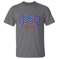 Dad Est 2025 T Shirt Patriotic America Flag New Father - Wonder Print Shop