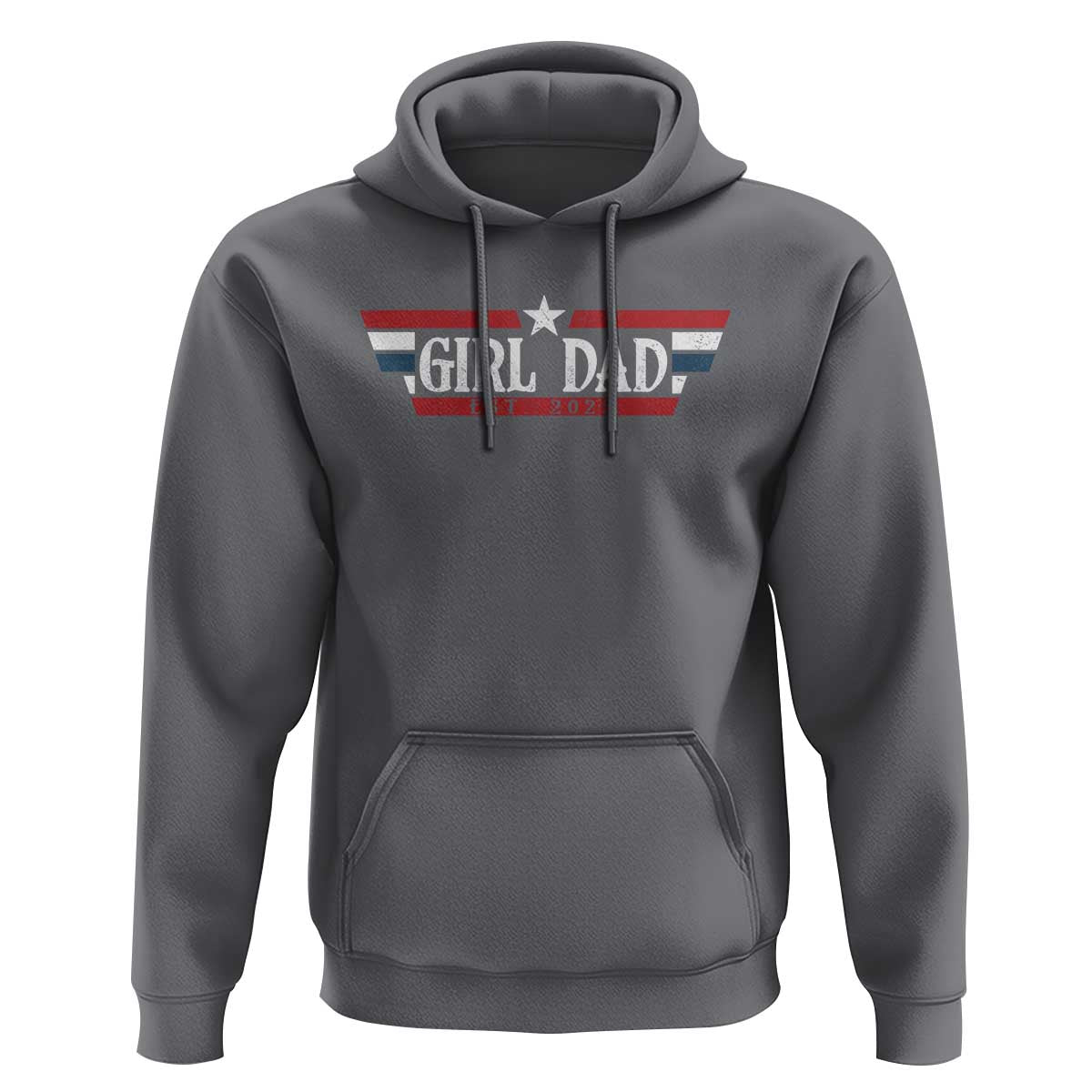 Girl Dad Est 2025 Hoodie New Dad Of Little Girl Daughter