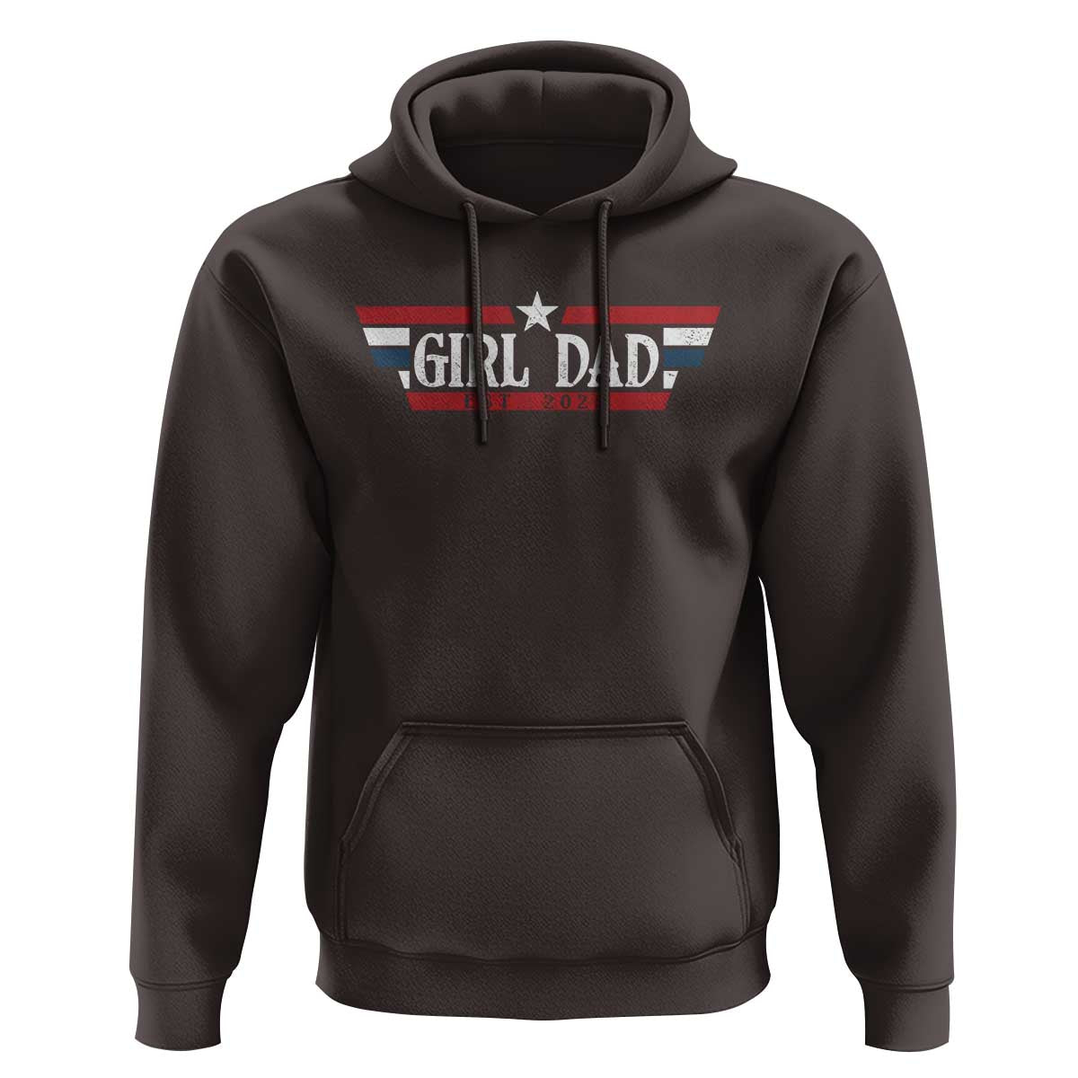 Girl Dad Est 2025 Hoodie New Dad Of Little Girl Daughter