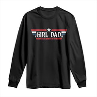 Girl Dad Est 2025 Long Sleeve Shirt New Dad Of Little Girl Daughter