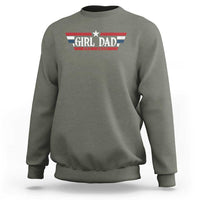 Girl Dad Est 2025 Sweatshirt New Dad Of Little Girl Daughter