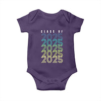 Graduation Baby Onesie Class Of 2025 Retro