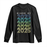 Graduation Long Sleeve Shirt Class Of 2025 Retro