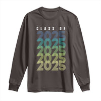 Graduation Long Sleeve Shirt Class Of 2025 Retro