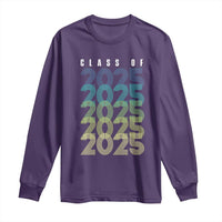 Graduation Long Sleeve Shirt Class Of 2025 Retro