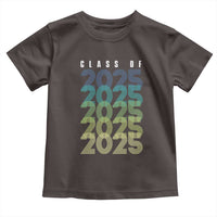 Graduation Toddler T Shirt Class Of 2025 Retro