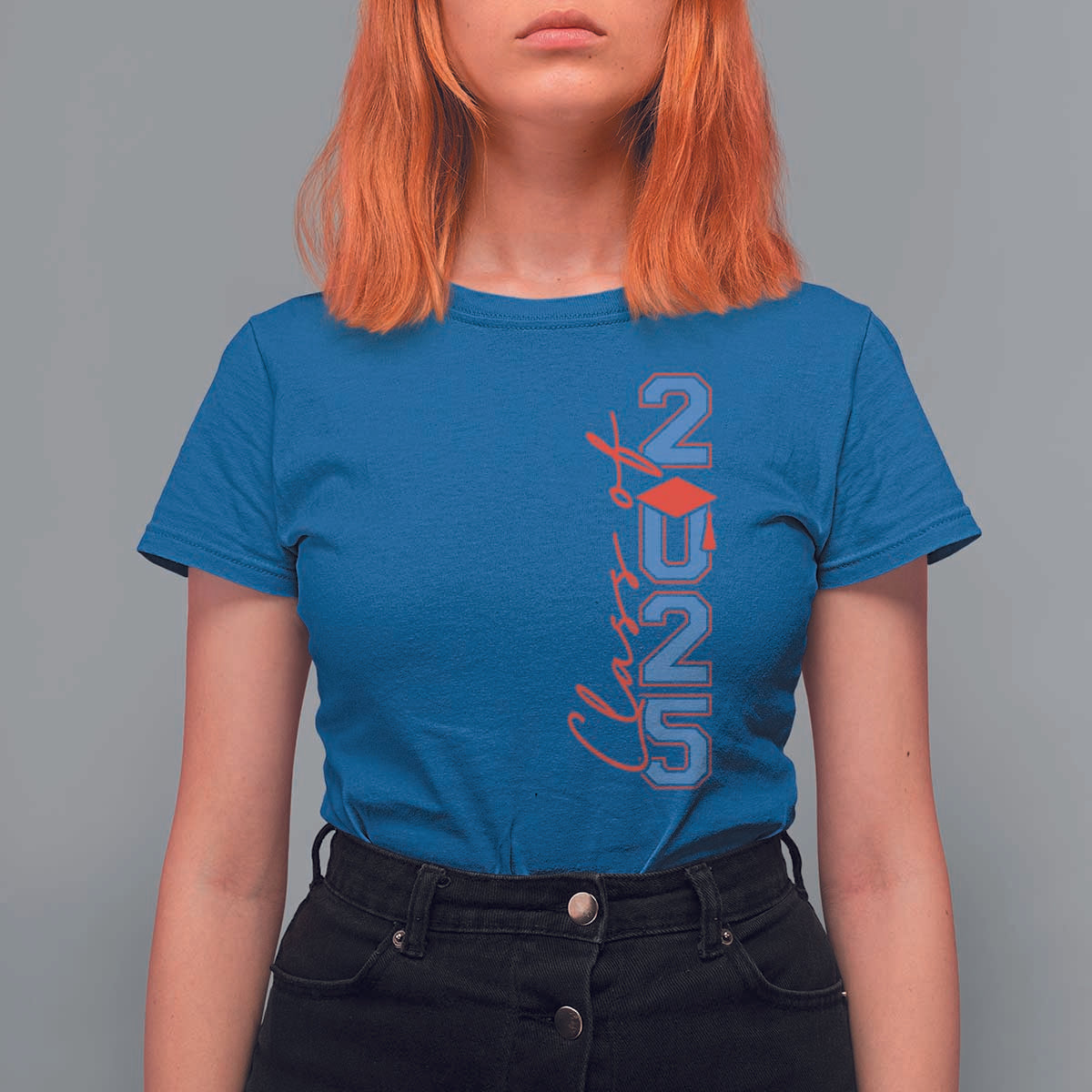 Graduation Class Of 2025 T Shirt For Women - Wonder Print Shop