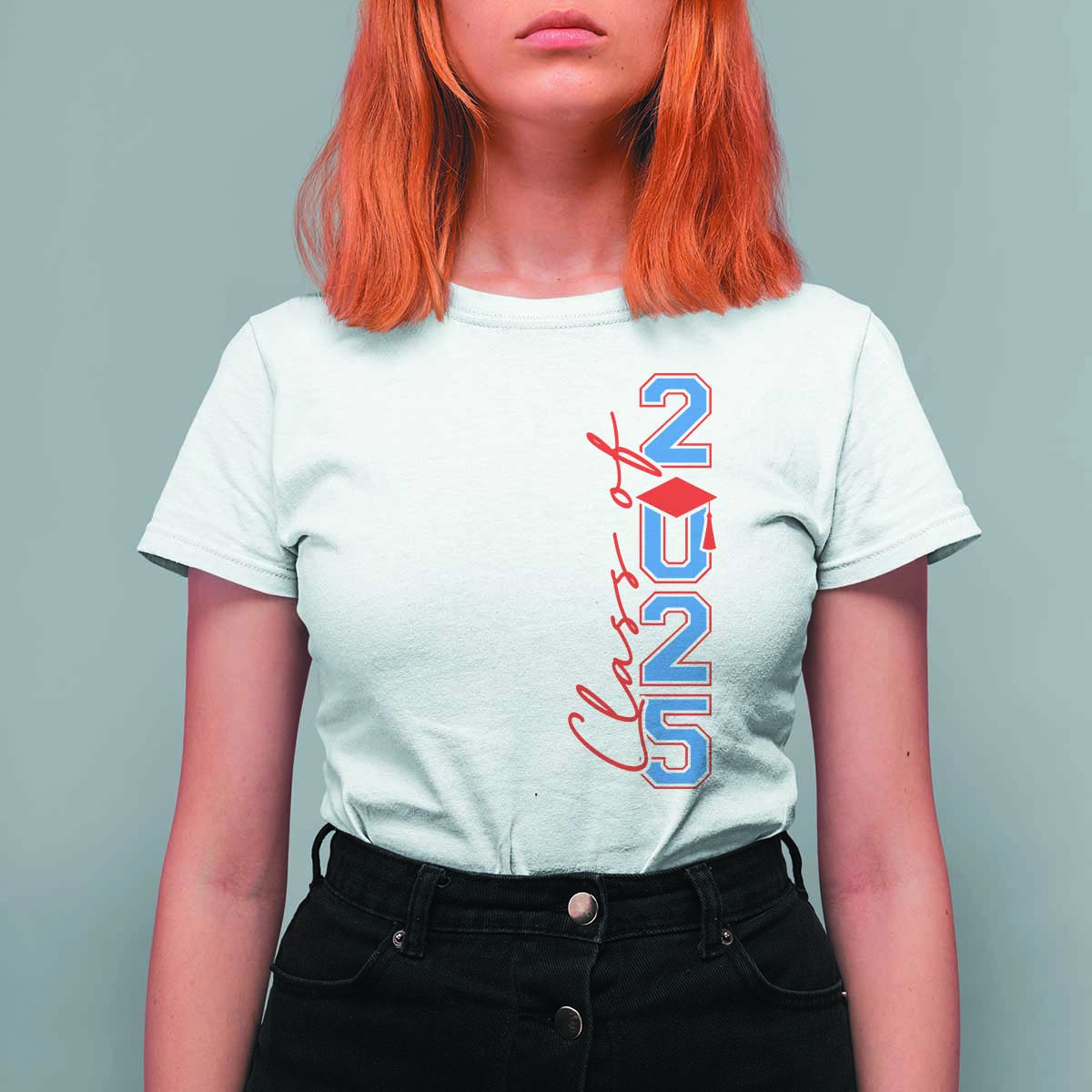 Graduation Class Of 2025 T Shirt For Women - Wonder Print Shop