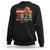 Retirement 2025 Sweatshirt Retired Not My Problem Anymore Retro - Wonder Print Shop
