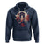 Japanese Samurai Hoodie Floral Warrior Geisha Woman Tokyo Anime - Wonder Print Shop