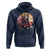 Japanese Samurai Cat Hoodie Floral Warrior Geisha Woman Tokyo Anime