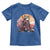 Japanese Samurai Cat Toddler T Shirt Floral Warrior Geisha Woman Tokyo Anime
