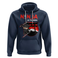 Ninja Hoodie In Training Cool Warrior Kids Boy Man Ninjutsu - Wonder Print Shop