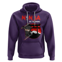 Ninja Hoodie In Training Cool Warrior Kids Boy Man Ninjutsu - Wonder Print Shop
