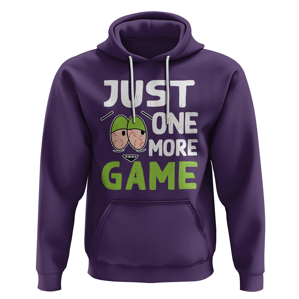 Funny Video Gamer Hoodie Just One More Game Kids Boys Man - Wonder Print Shop