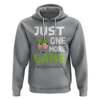 Funny Video Gamer Hoodie Just One More Game Kids Boys Man - Wonder Print Shop