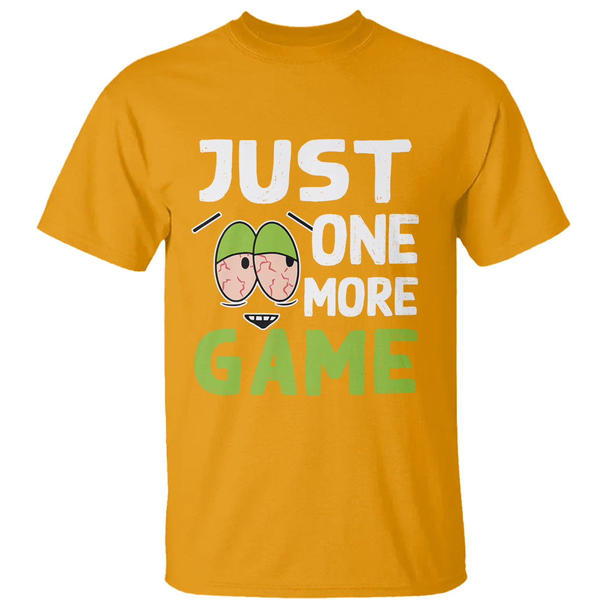 Funny Video Gamer T Shirt Just One More Game Kids Boys Man - Wonder Print Shop