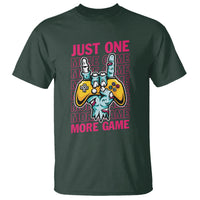 Funny Video Gamer T Shirt Just One More Game Skeleton Kids Boys Man - Wonder Print Shop